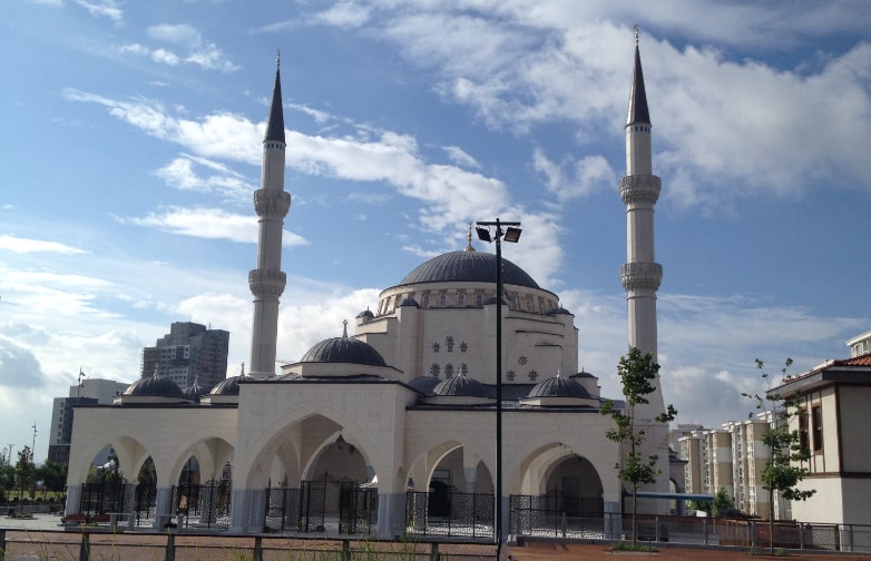 İstanbul Başakşehir Hoşdere Hayat Camii İnşaatı